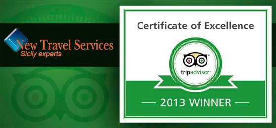 Trip Advisor Excellence Award 
2013 for New Travel Services