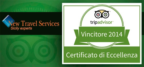 Trip Advisor Excellence Award 2014 for New Travel Services